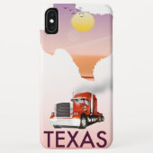 Texas Map Big Rig Case-Mate iPhone Case (Achterkant)