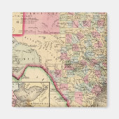 Texas Map door Mitchell Magneet (Voorkant)