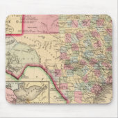 Texas Map door Mitchell Muismat (Voorkant)