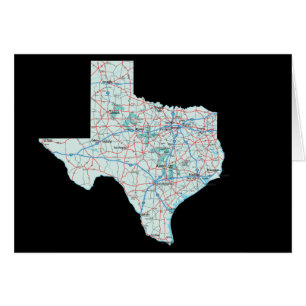 Texas Map-kaart
