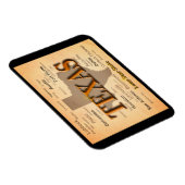 Texas  Map Magneet (Rechterzijde)