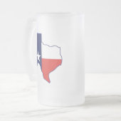 TEXAS MAP MATGLAS BIERPUL (Voorkant links)