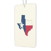 Texas Map Outline en Flag Luchtverfrisser (Links)