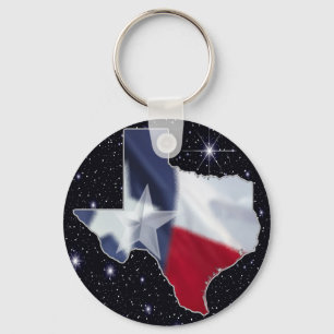 Texas Map Sleutelhanger