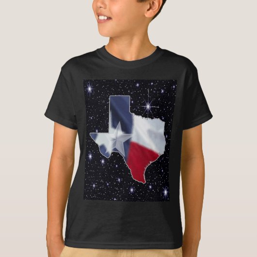 Texas Map T-shirt (Voorkant)
