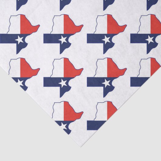 TEXAS MAP TISSUEPAPIER (Detail)