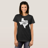 Texas Map Y'all Mind als ik roken T-shirt (Voorkant volledig)