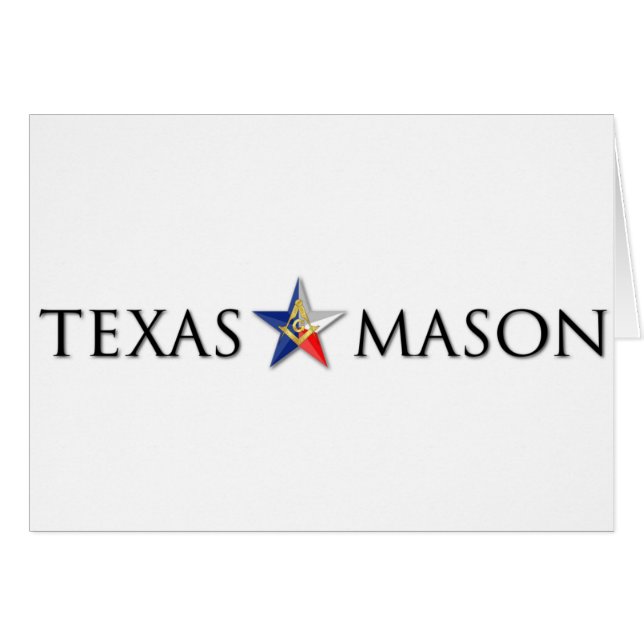 Texas Mason (Voorkant Horizontaal)