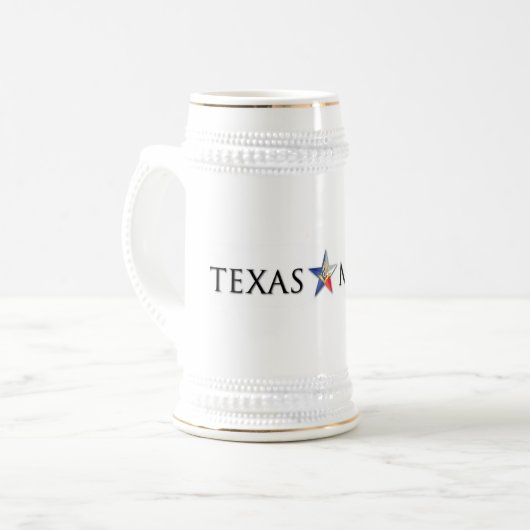 Texas Mason Stein Bierpul (Voorkant links)