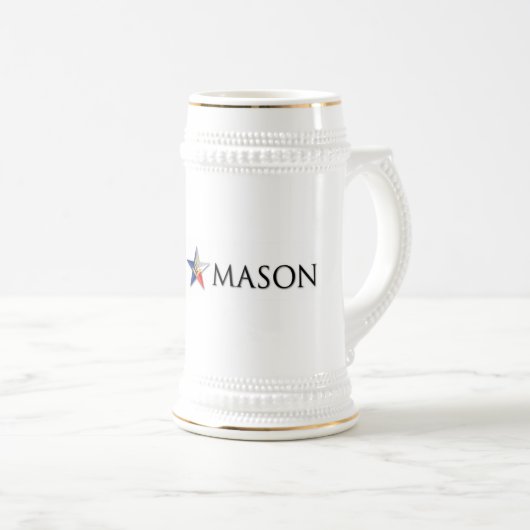 Texas Mason Stein Bierpul (Voorkant rechts)