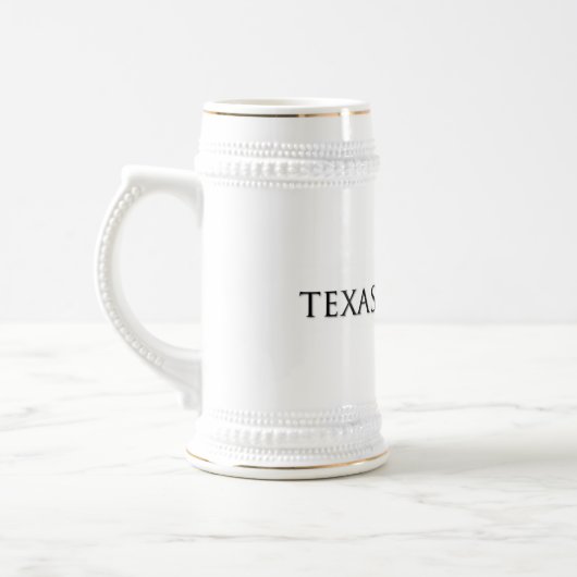 Texas Mason Stein Bierpul (Links)
