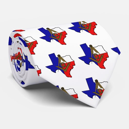 Texas Mason Stropdas (Opgerold)