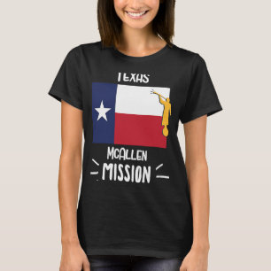 Texas McAllen Mormon LDS Mission Missionary T-shirt