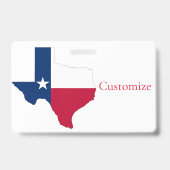 Texas Meisje Thunder_Cove Badge (Achterkant)