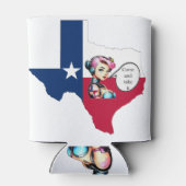 Texas Meisje Thunder_Cove Blikjeskoeler (Achterkant)