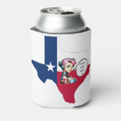 Texas Meisje Thunder_Cove Blikjeskoeler (Blikje Achterkant)