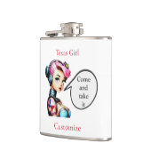 Texas Meisje Thunder_Cove Heupfles (Links)