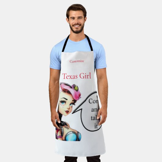 Texas Meisje Thunder_Cove Schort (Gedragen)