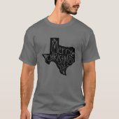 Texas Merry Christmas T-shirt (Voorkant)