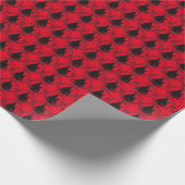 Texas Merry kerstinpakpapier Cadeaupapier (Hoek)