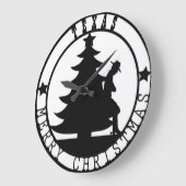 Texas Merry kerstklok Grote Klok (Hoek)