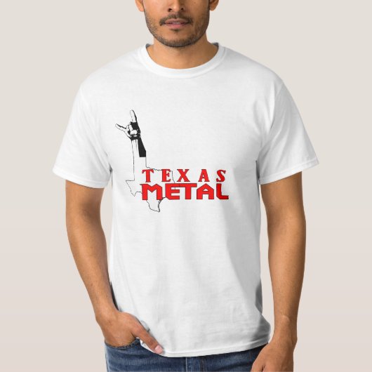TEXAS METAAL SHIRT (Voorkant)