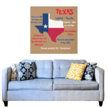 Texas Metal Wall Art Interessante feiten