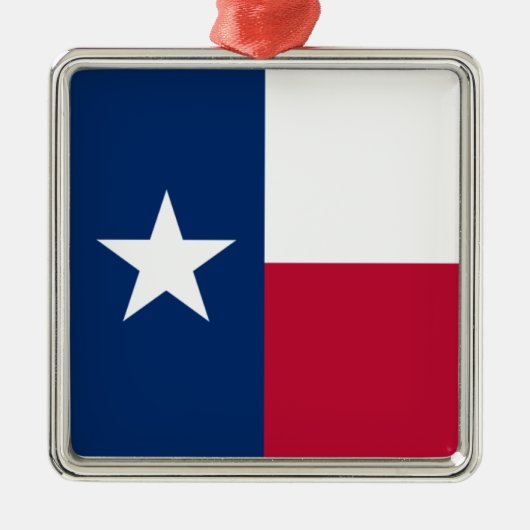 Texas Metalen Ornament (Voorkant)