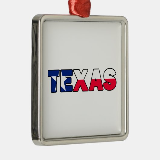 Texas Metalen Ornament (Rechts)