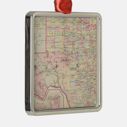 Texas Metalen Ornament (Rechts)