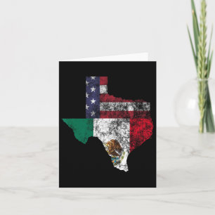 Texas Mexico Amerikaanse Vlag Cinco de Mayo Mexica Kaart