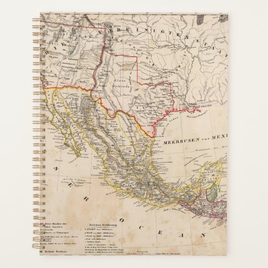 Texas, Mexico Planner (Voorkant)