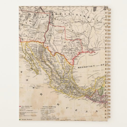 Texas, Mexico Planner (Achterkant)
