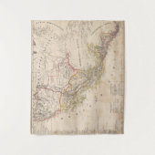 Texas, Mexico Wandkleed (Voorkant)