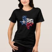Texas Mijn Texas Dames Tri-Blend T-shirt (Voorkant)