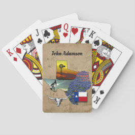 Texas mijn Texas  foto afbeeldingen Personaliseer Pokerkaarten