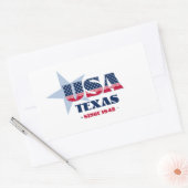Texas Mijn thuisstaat Sticker (Envelop)