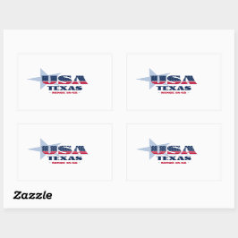 Texas Mijn thuisstaat Sticker