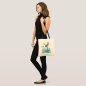 Texas Mockingbird Bluebonnets Tote Bag (Voorkant (model))
