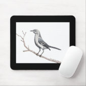 Texas Mockingbird Mousepad Muismat (Met muis)