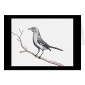 Texas Mockingbird Small Card (Voorkant Horizontaal)