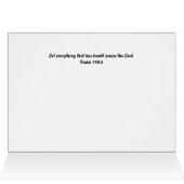 Texas Mockingbird Small Card (Binnen Horizontaal (Boven))