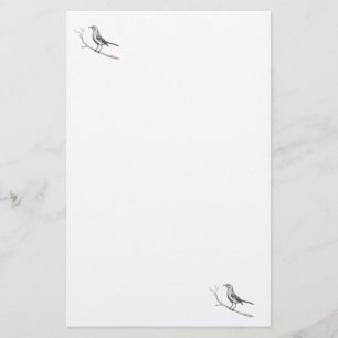 Texas Mockingbird Stationery Briefpapier