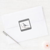 Texas Mockingbird Sticker (Envelop)