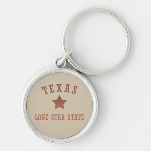 texas modern sunset-stijlpatroon sleutelhanger (Voorkant)