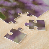 Texas Monarch Butterfly | Mountain Laurel Flower Legpuzzel (Zijkant)