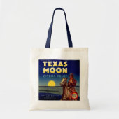 Texas Moon Citrus Fruit Crate Label Tote Bag (Voorkant)