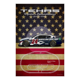 Texas Motor Speedway Perfect Poster