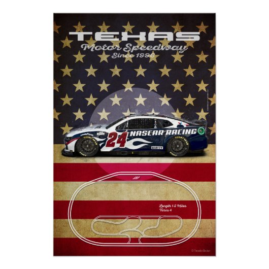 Texas Motor Speedway Perfect Poster (Voorkant)