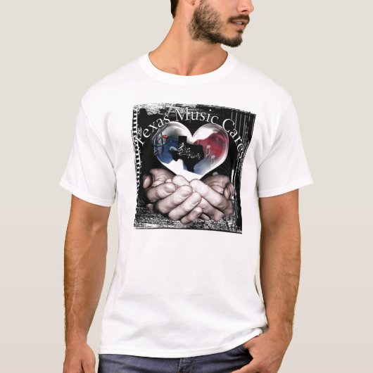 Texas Music Cares T-shirt (Voorkant)